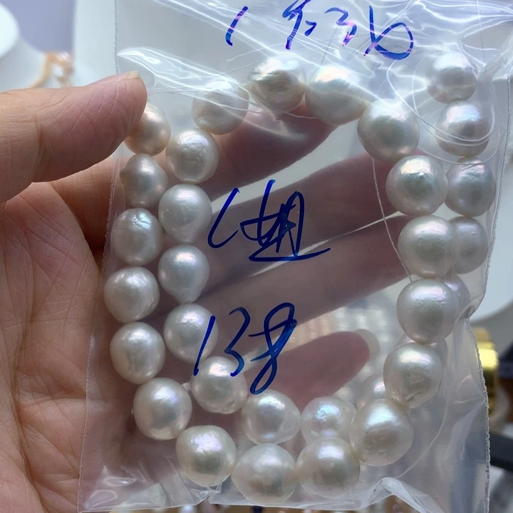 淡水珍珠银S925镶嵌颈饰