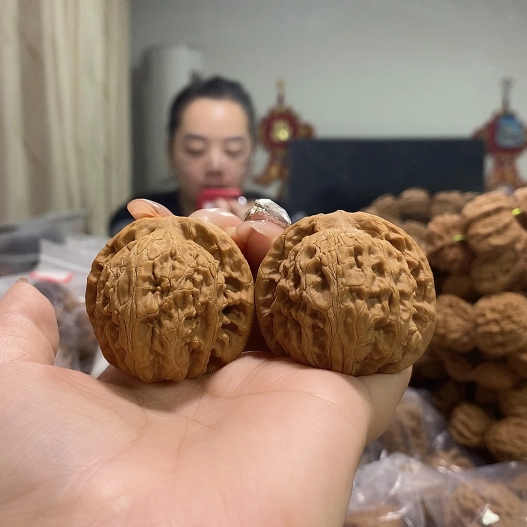 把件文玩核桃42玄武狮子头