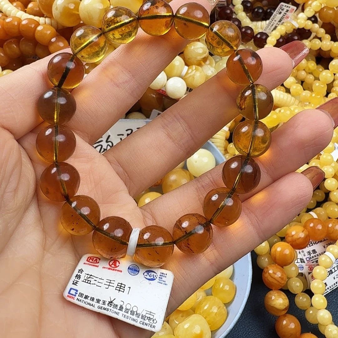 琥珀未镶嵌珠宝奇石