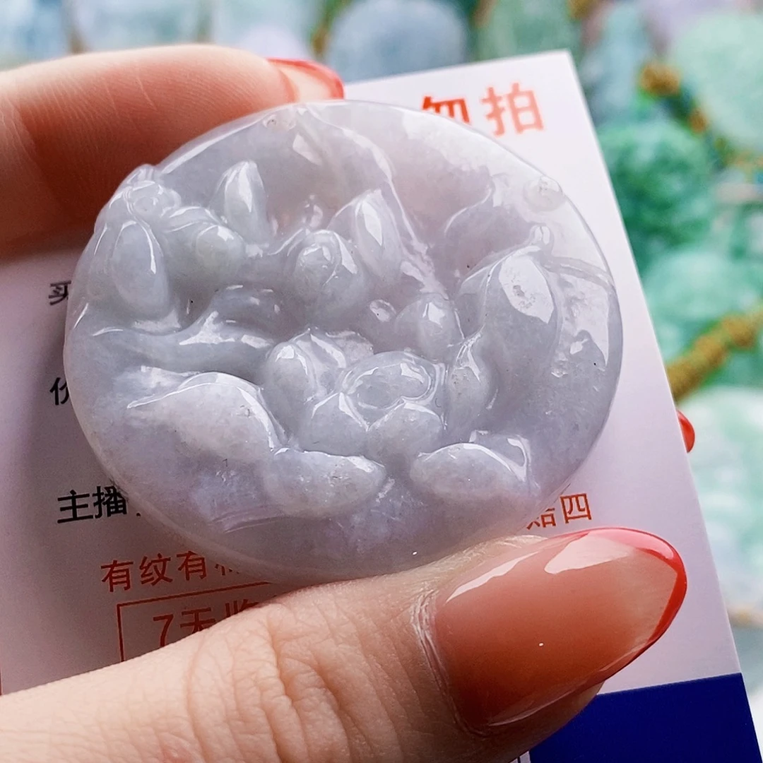 吊坠(不含链)未镶嵌翡翠