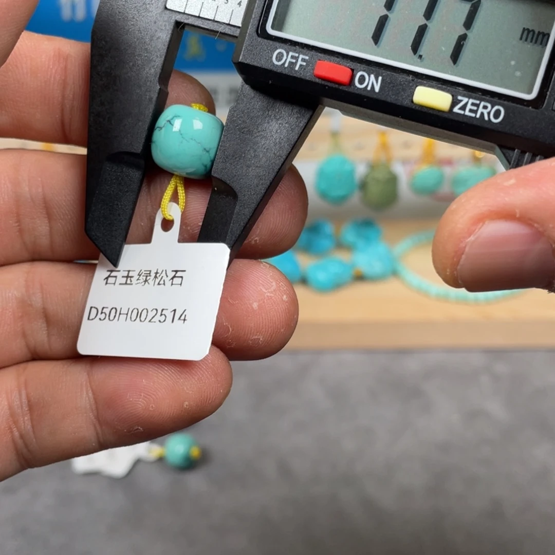 绿松石未镶嵌颈饰