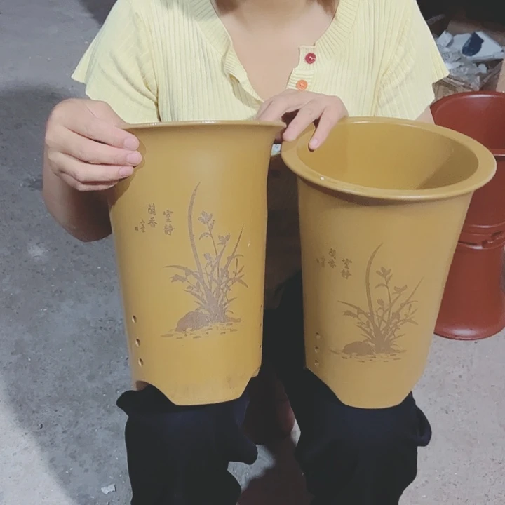 紫砂花盆宜兴紫砂精品花盆