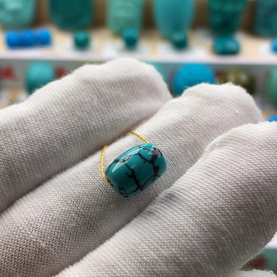 绿松石未镶嵌配饰7.5