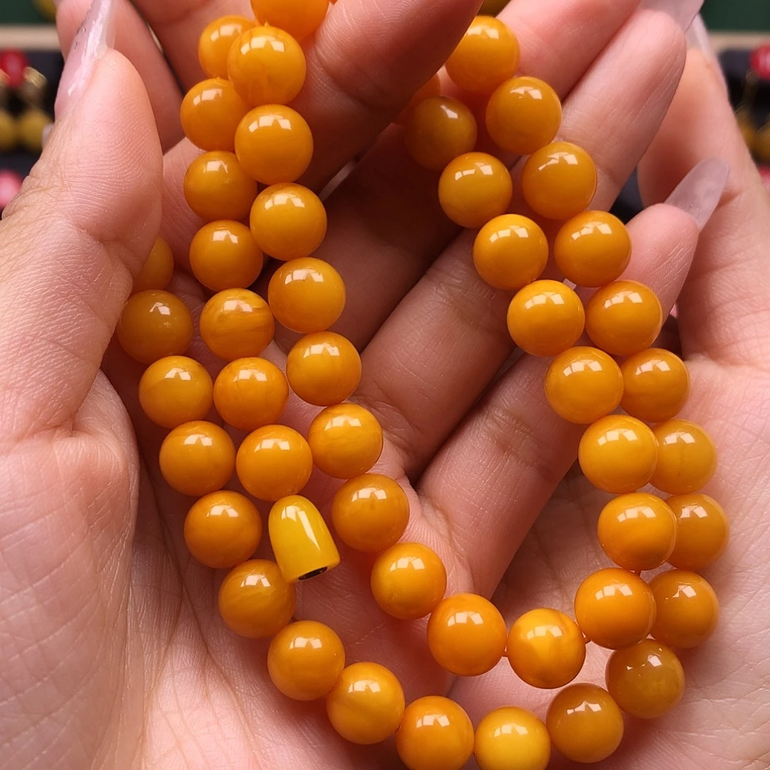 蜜蜡未镶嵌颈饰吊坠