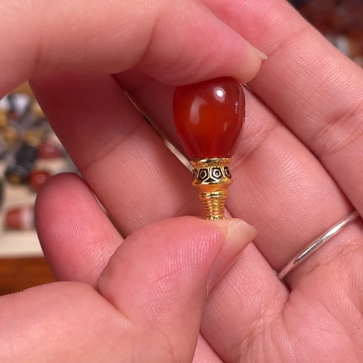 未镶嵌颈饰玛瑙/玉髓8三通