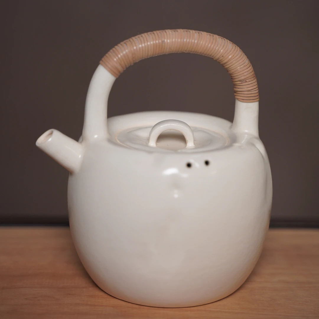 【悦生活】苏打釉-梵山堂-初雪壶-550ml（W0250）