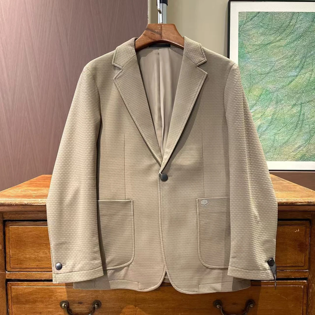 男人衣柜代工 男款轻商务休闲西装外套 A3315 DM24F359