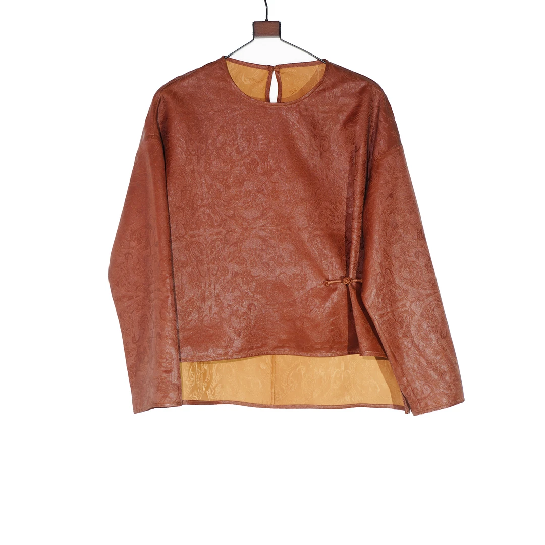 新款【万象有衣】春夏高定原创款设计师款上衣-7474