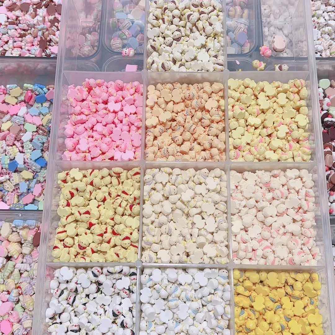 树脂想念金粉迷你毛绒绒小鸡100