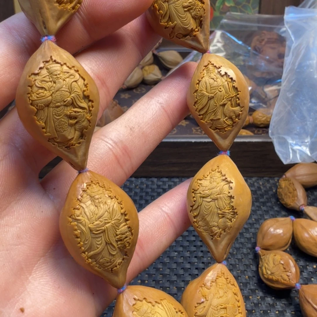 橄榄核手串/手链九路财神