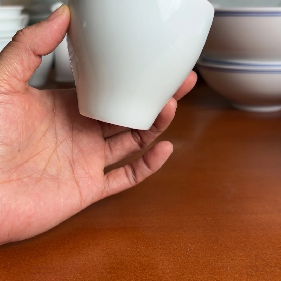 碗青白瓷水杯手工1个