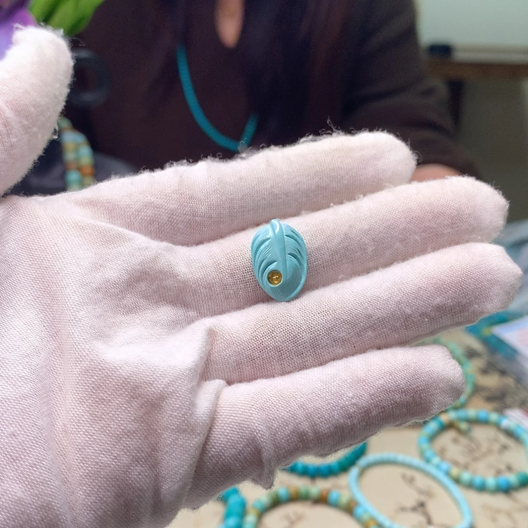 绿松石未镶嵌配饰