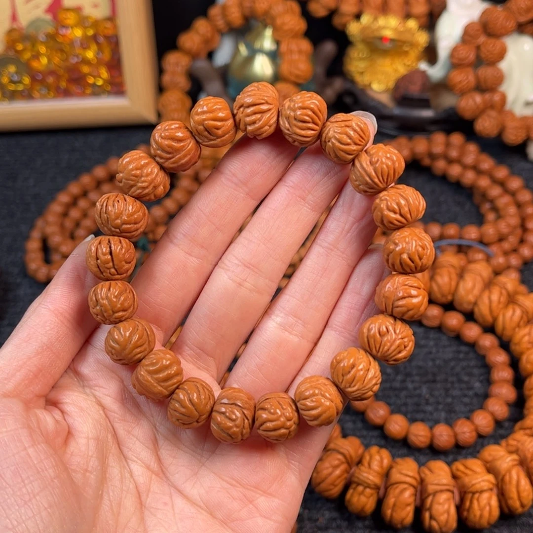 文玩核桃手串C4桃核手串