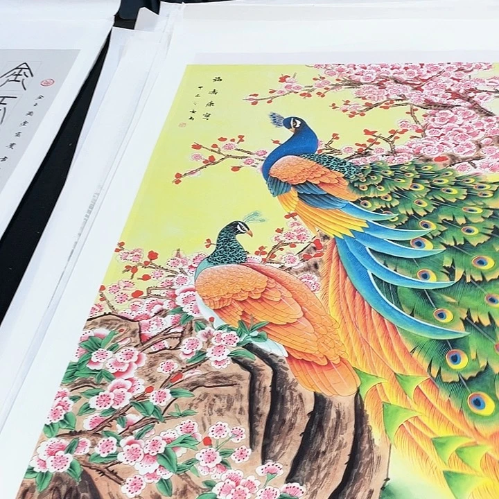 国画书画描金拓染金石传拓手写