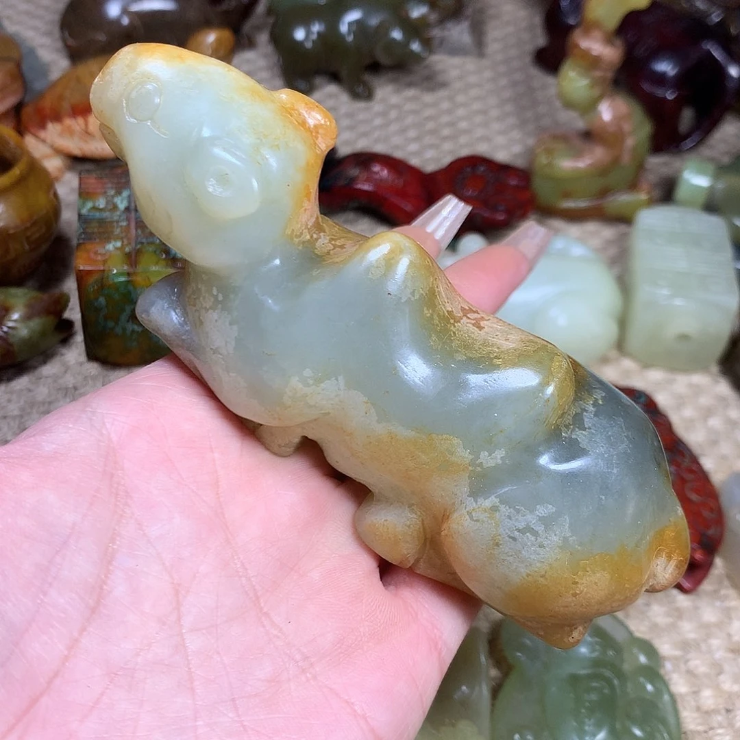 白玉菩提吊坠挂件