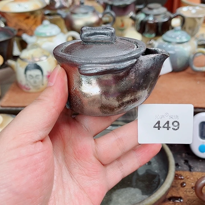 沁庐柴窑古法柴烧全手工茶具