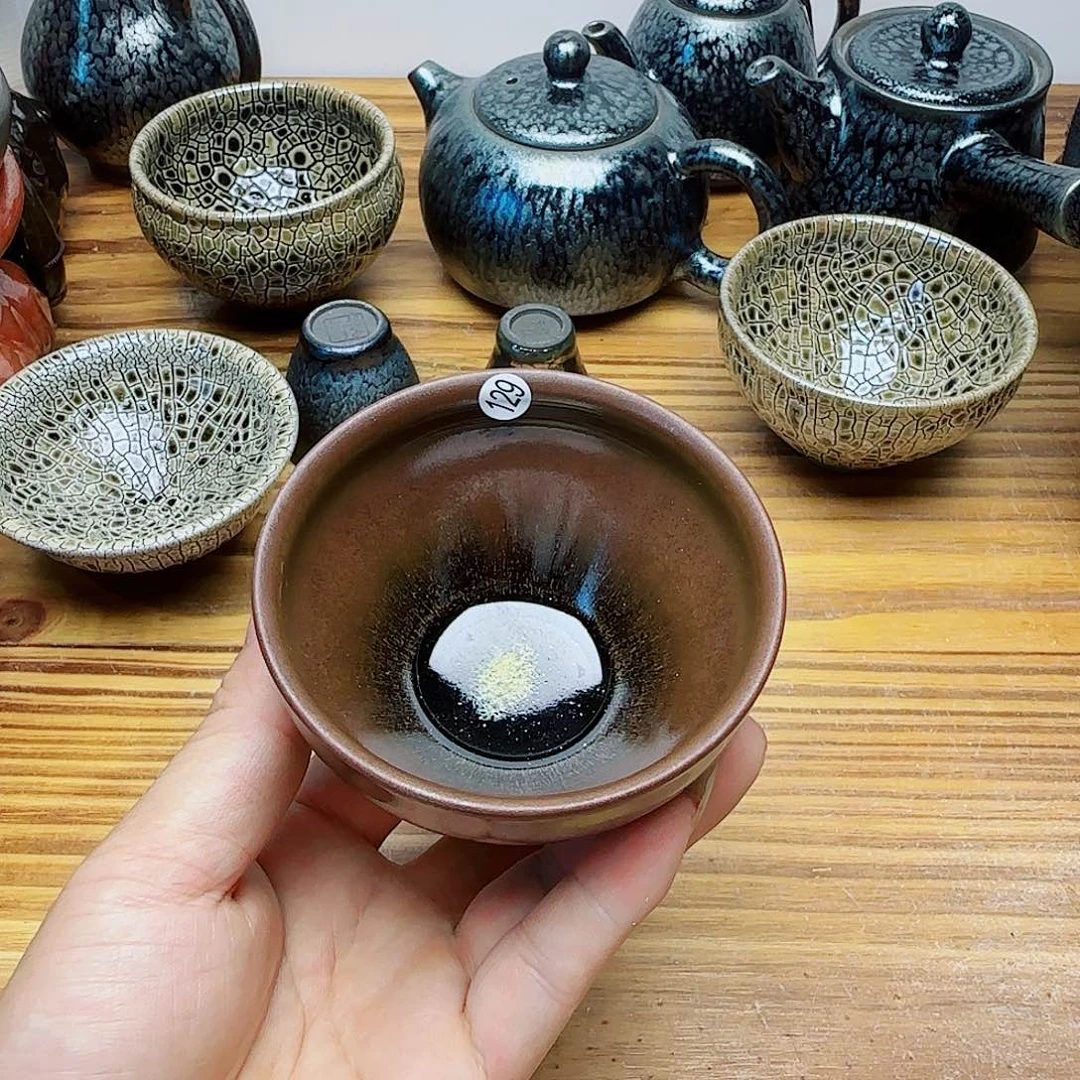 茶盏建窑建盏茶器