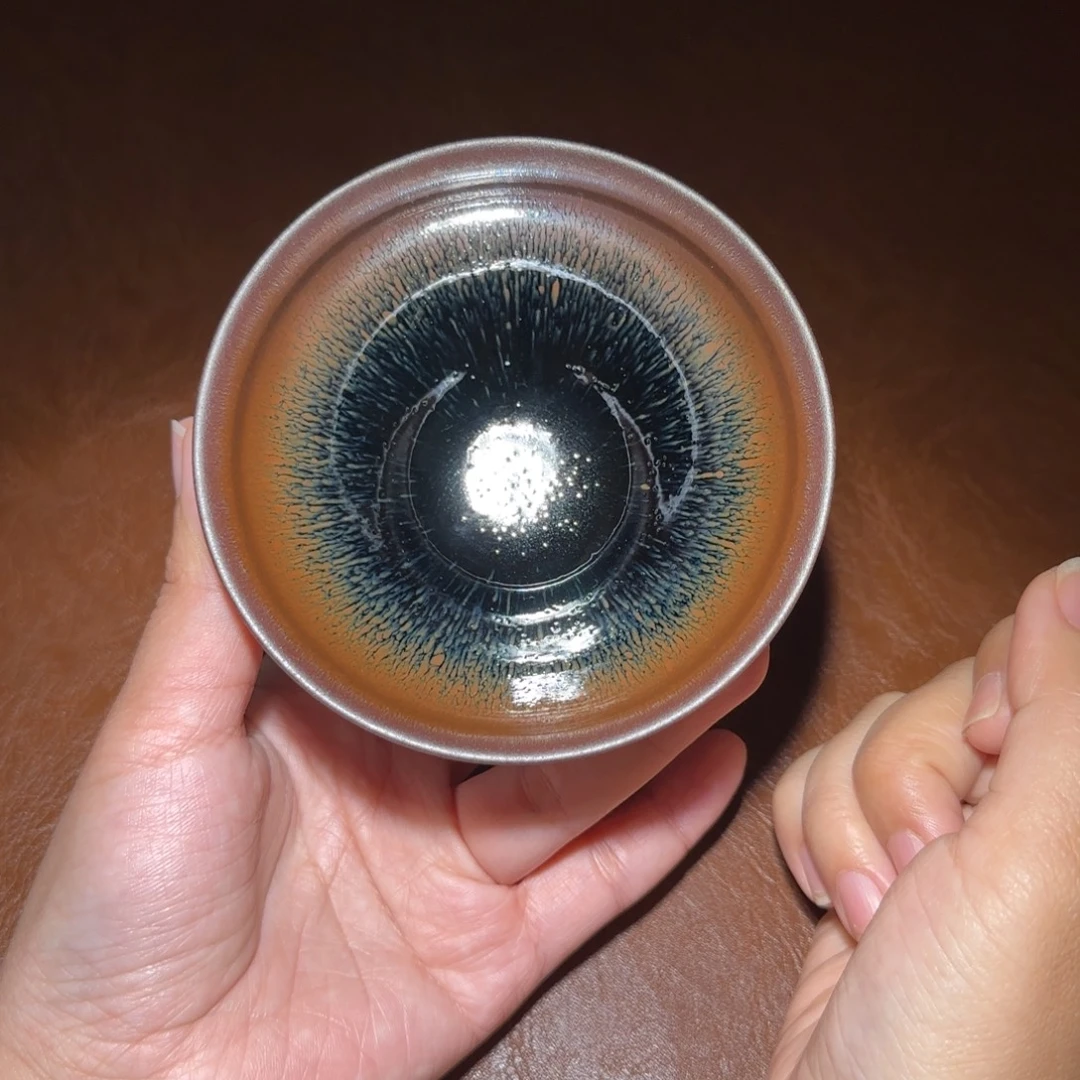 茶盏六丁龙窑兔毫