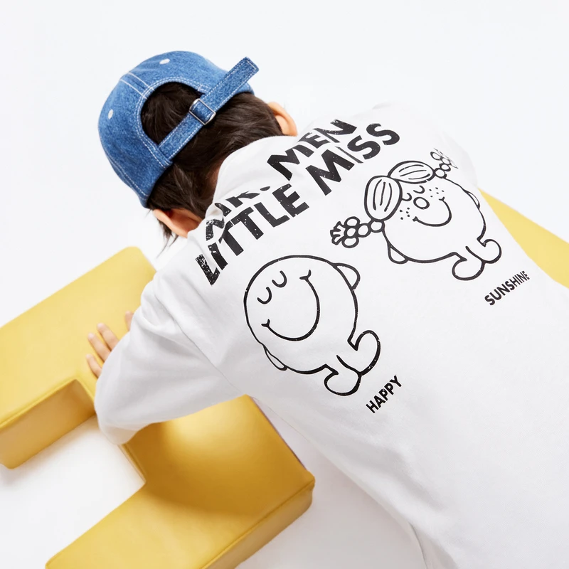 littlemoco童装长袖T恤#KBD1TEE001