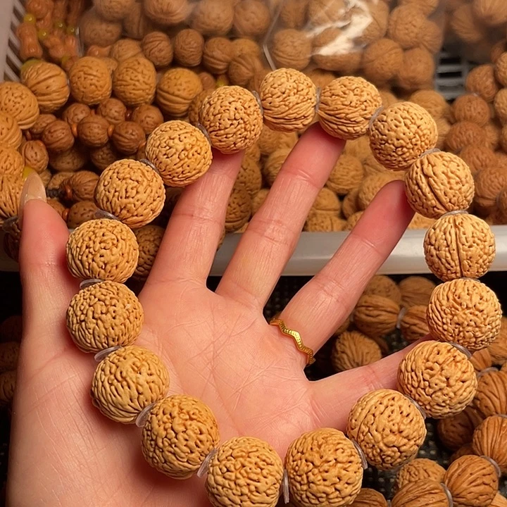 手串桃核桃核散籽和桃核手串