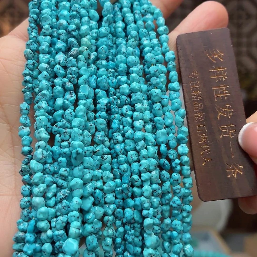 未镶嵌绿松石珠宝奇石