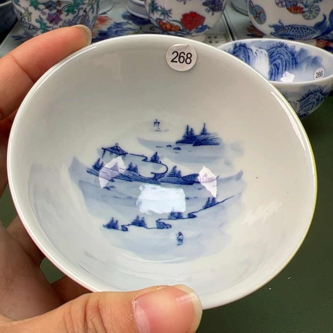 杯景德镇纯手绘茶具268