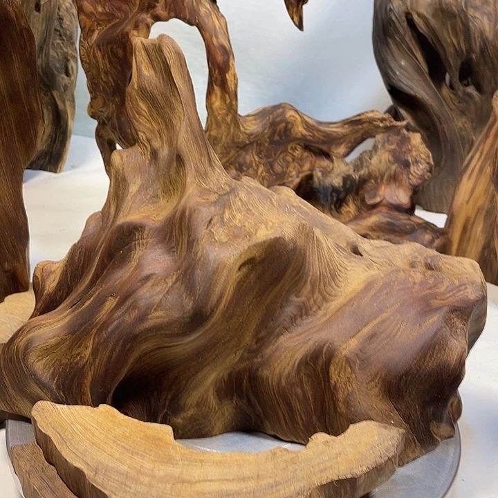 用***多木直播间一物一拍3件摆件家居