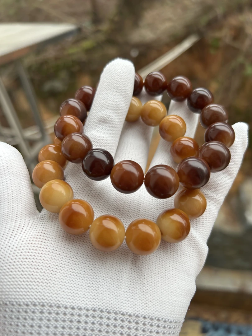 欢喜菩提  14mm菩提根男女绕指柔盘玩手串