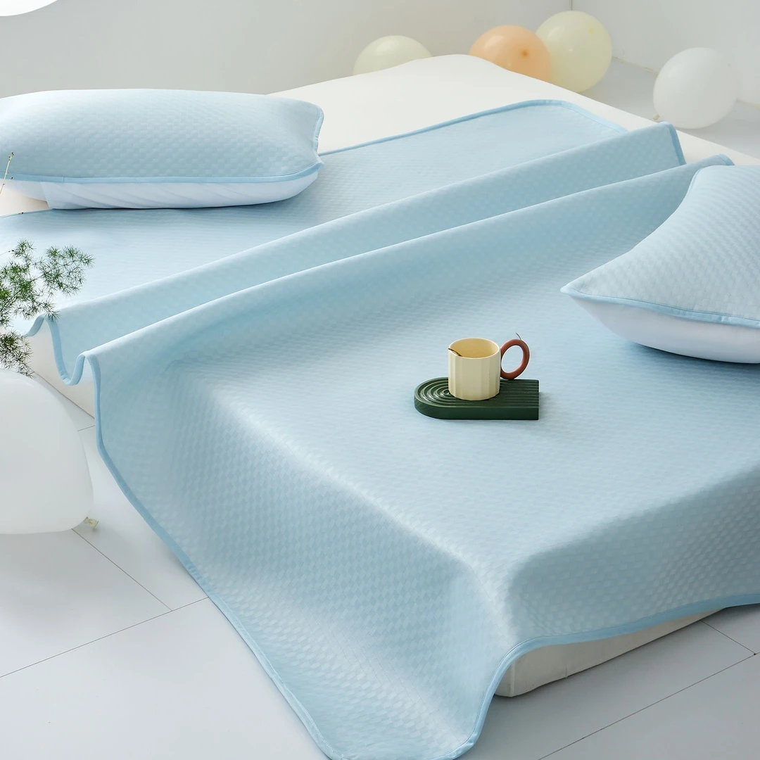 POCKET PIG/布袋猪开学季三明治凉席套件夏季可折叠软凉席三件套