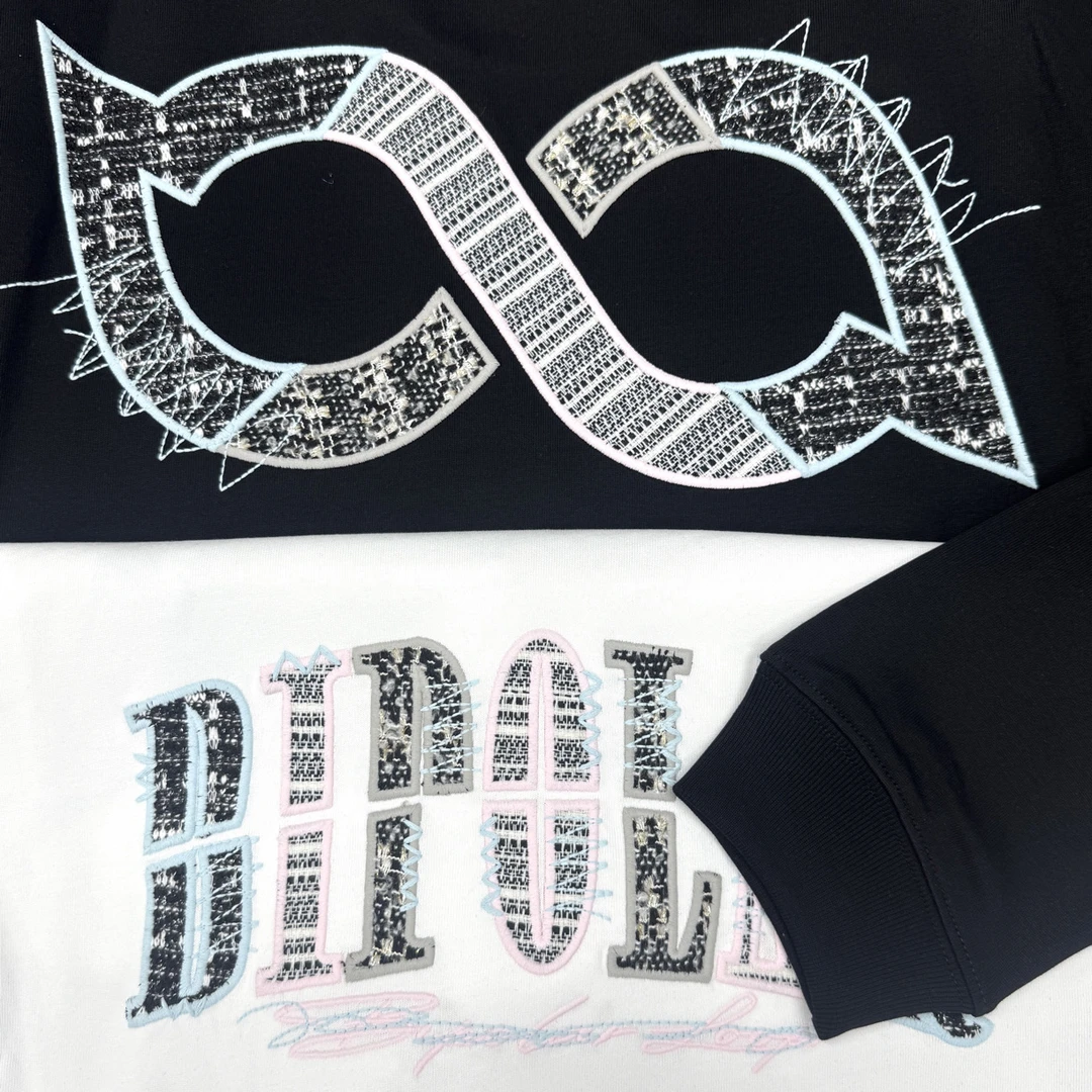 B家三拼贴皮长袖款 06