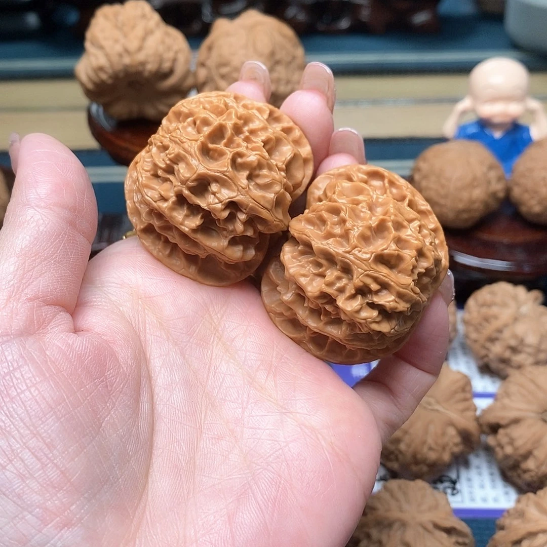 文玩核桃把件苹果43