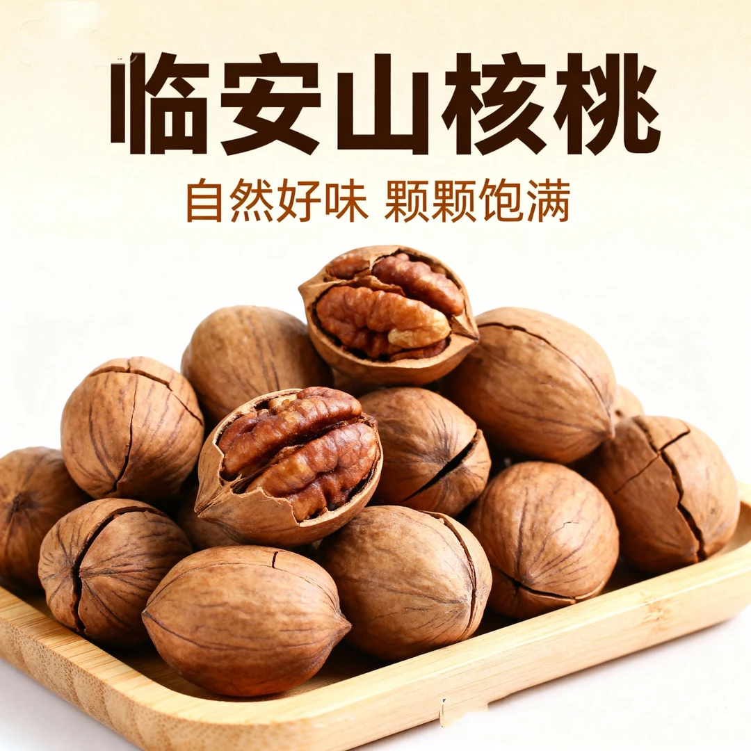 杭州特产临安天目山手剥山核桃新货小核桃仁坚果干果炒货临安特产