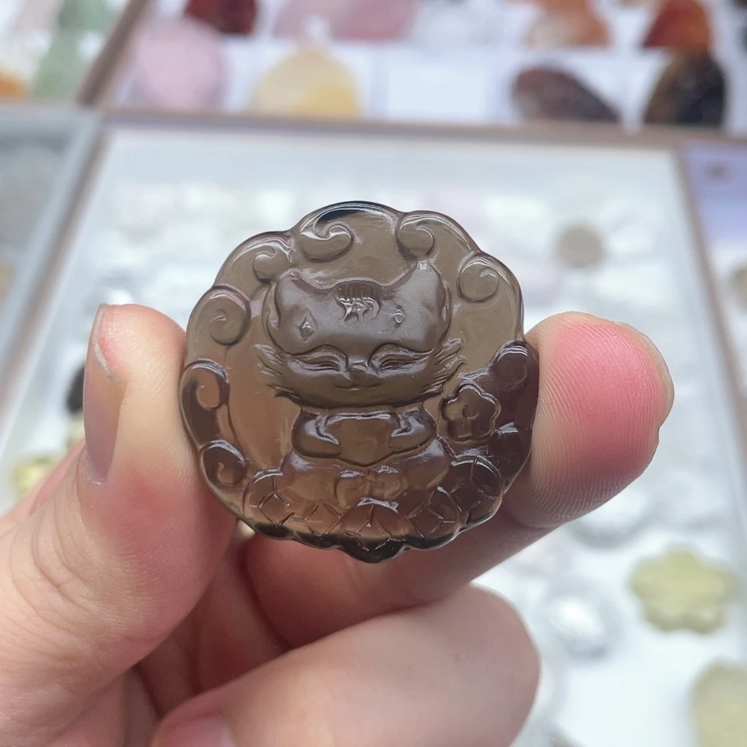 水晶吊坠(不含链)未镶嵌