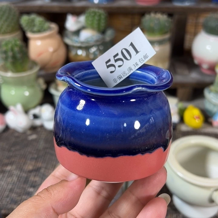 口5 手工花盆满30包邮