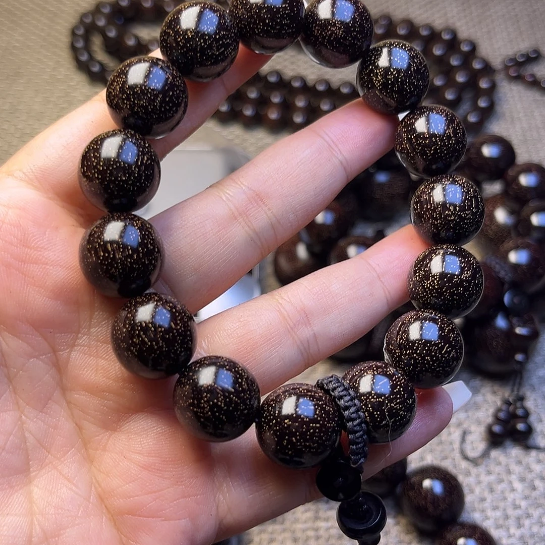 檀香紫檀（小叶紫檀）1.5 15颗爆星