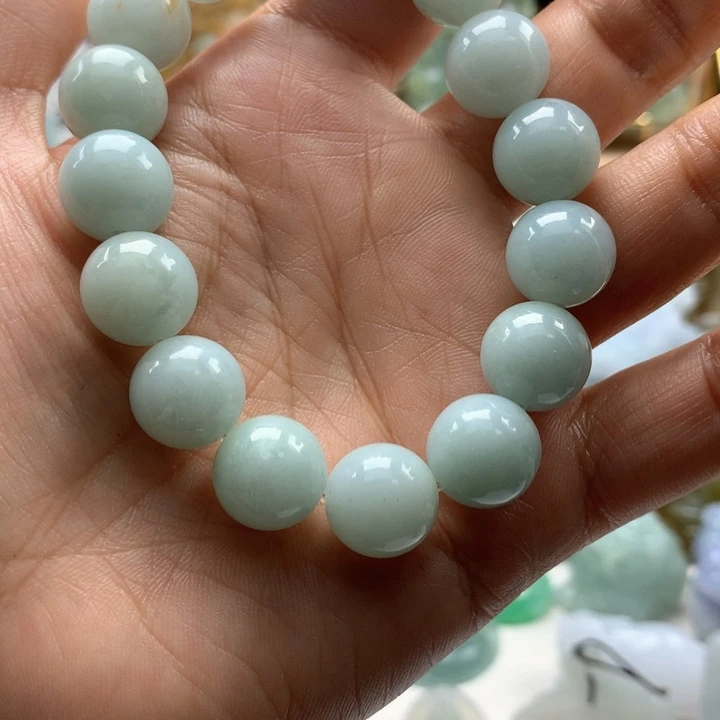 未镶嵌定制翡翠手串