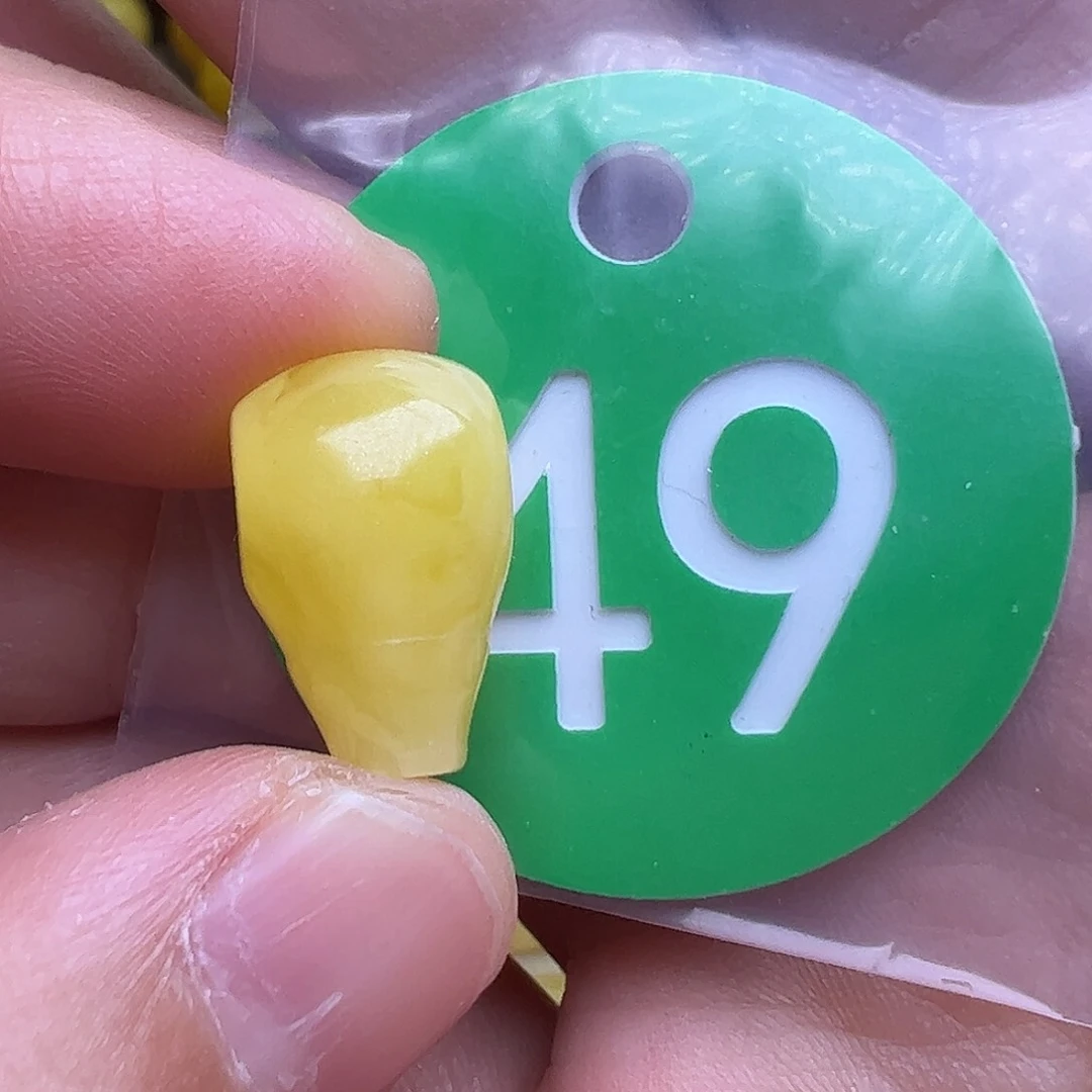 蜜蜡未镶嵌珠宝奇石嶽**好9.9m m