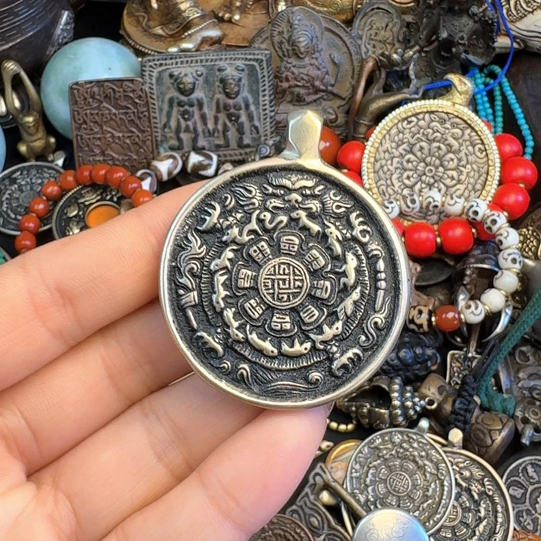 泥塑独特设计扎西德勒