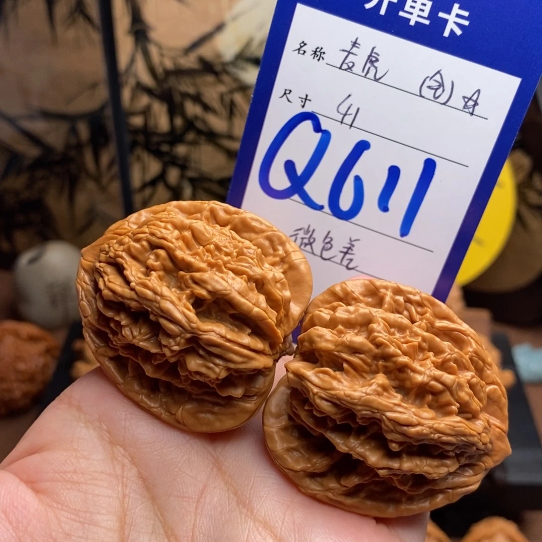 吊坠文玩核桃麦虎41