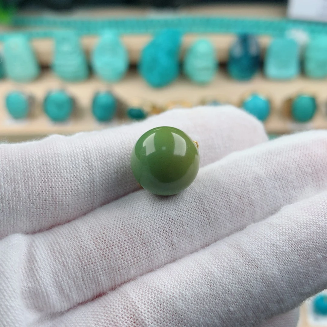 绿松石未镶嵌配饰名****杰