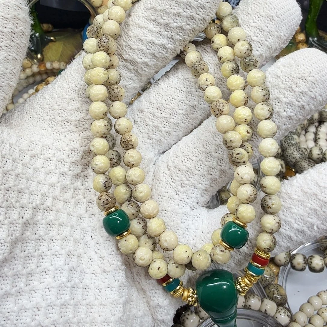 星月菩提吊坠6圆珠108