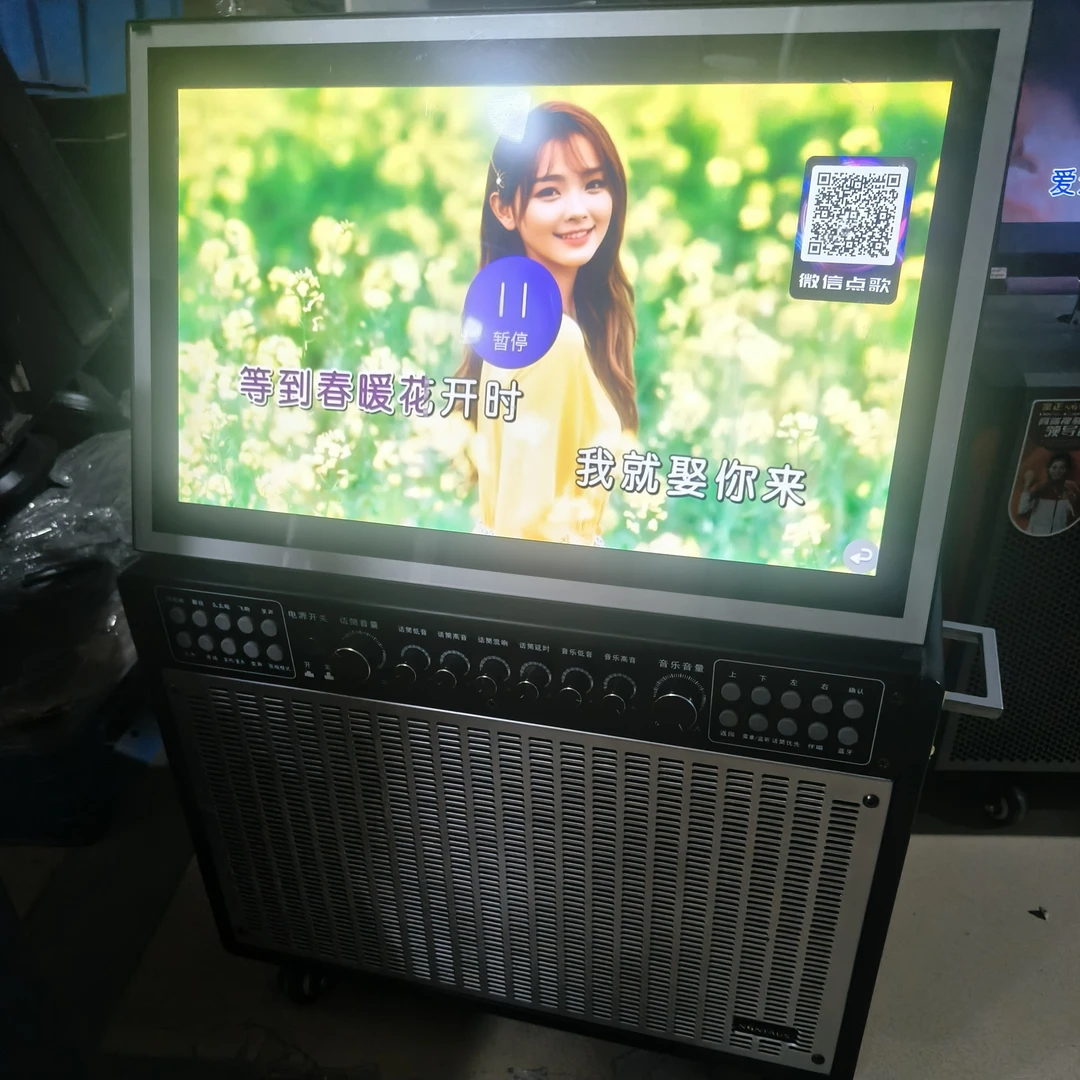 9新 NINTAUS/金正 金正a52视频拉杆音响无会员单话筒，不售后