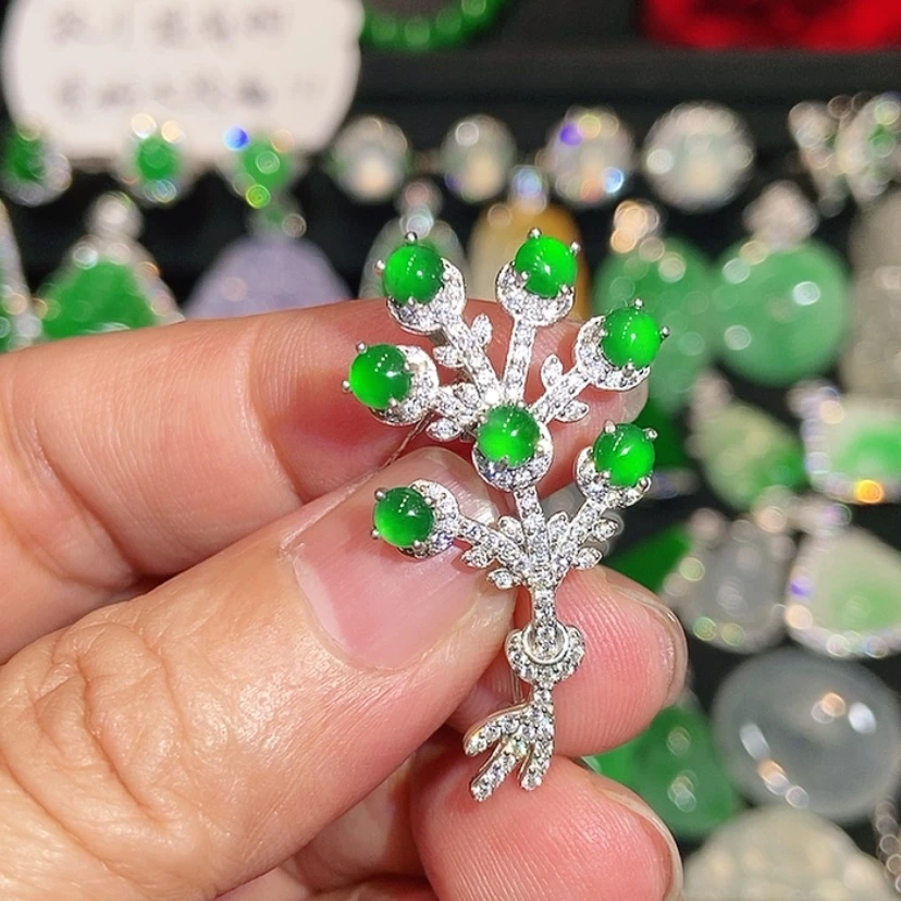 【闪购商品】颈饰未镶嵌翡翠天然翡翠
