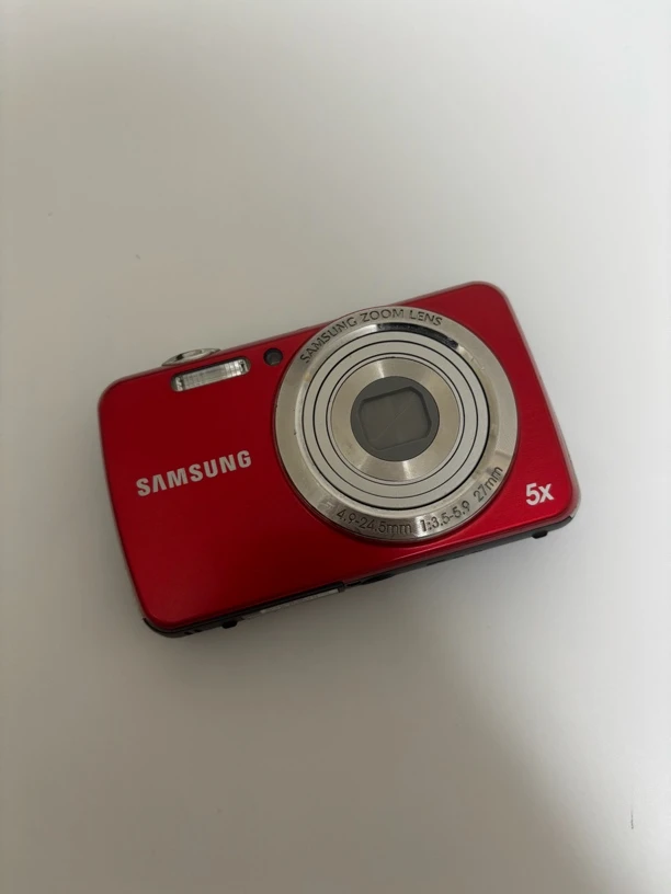 95新 Samsung/三星 pl20红色1400w像素热门款ccd数码相机