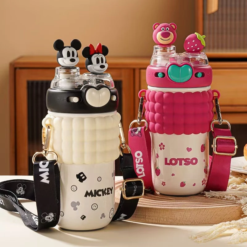 609 保温水杯男女2024新款高颜值卡通公仔杯子316不锈钢水杯