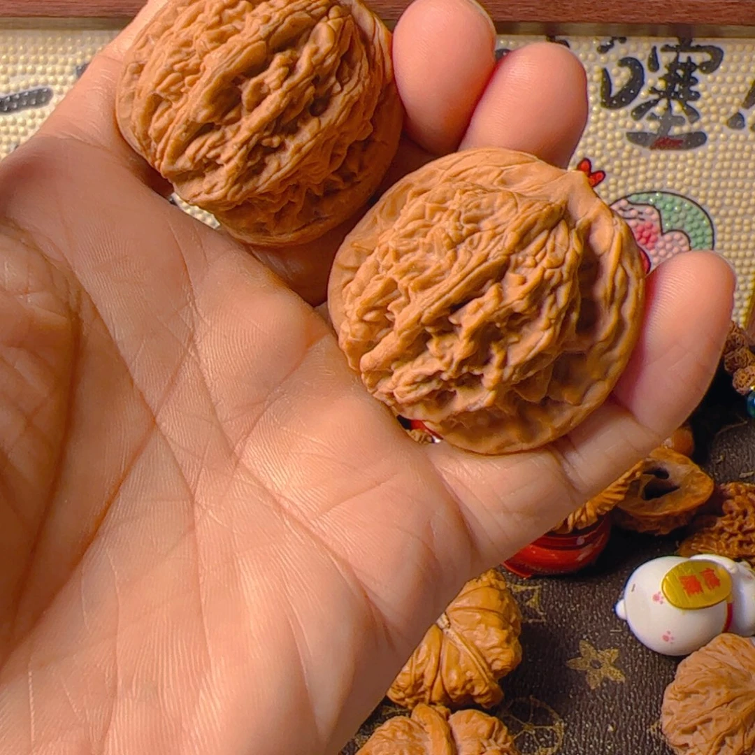 把件文玩核桃麦虎42