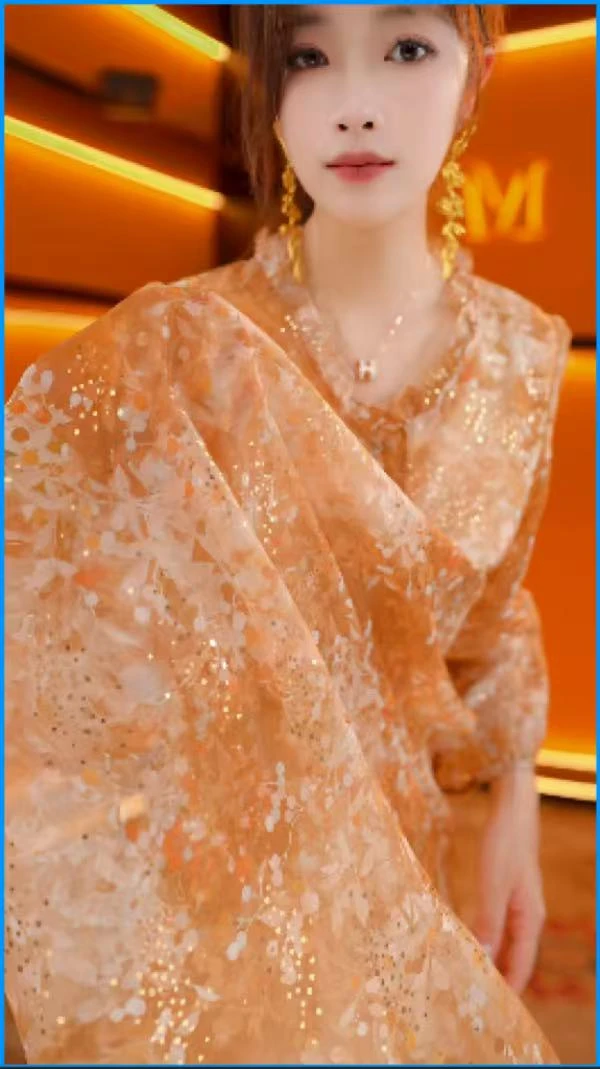 XQ1-【金缕晨曦】2025夏季新款碎花收腰显瘦连衣裙长裙