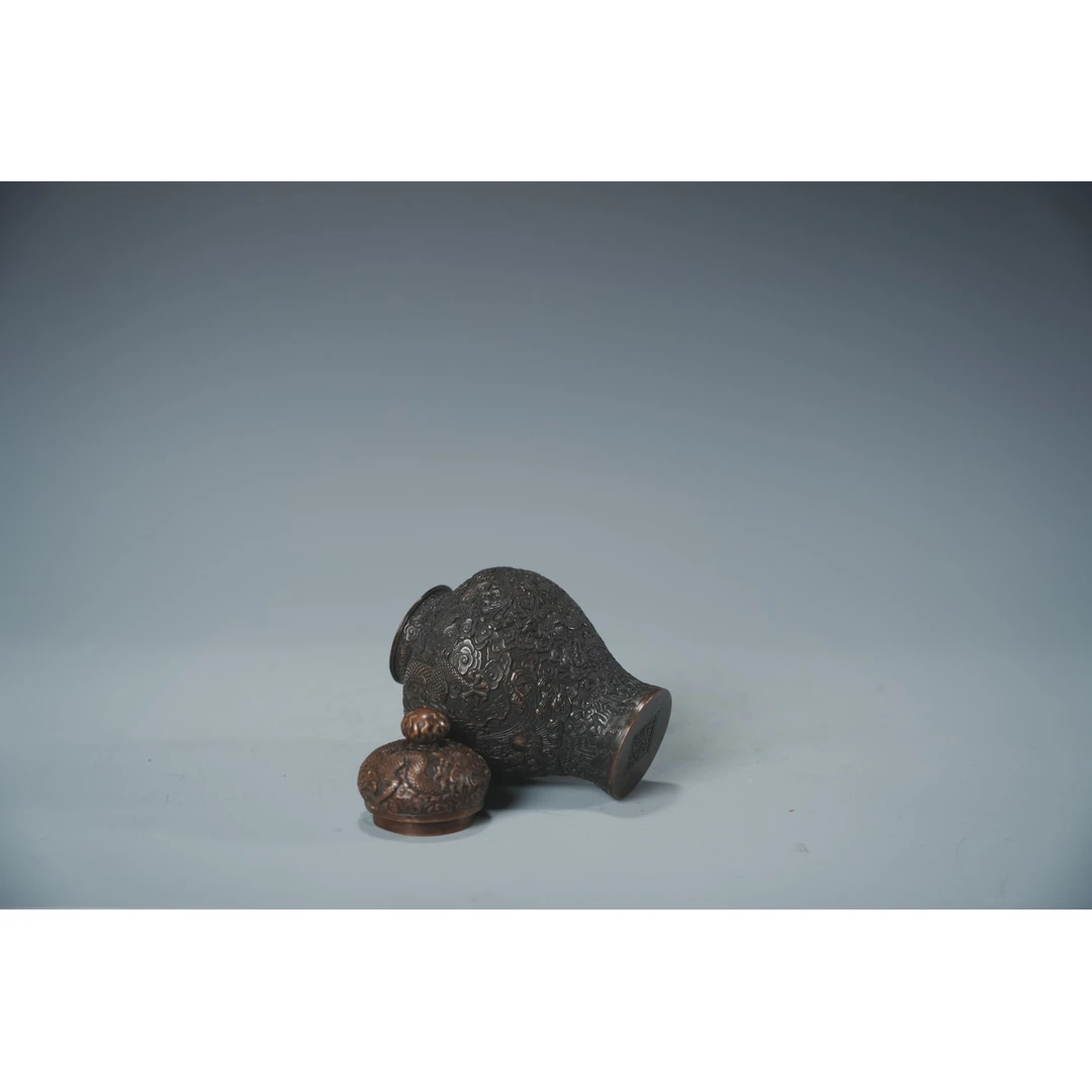 WYR五龙小将军罐 摆件