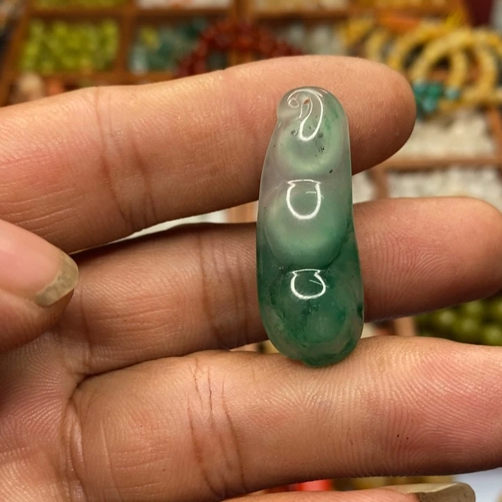 未镶嵌手串石英质玉非洲翠连中三元