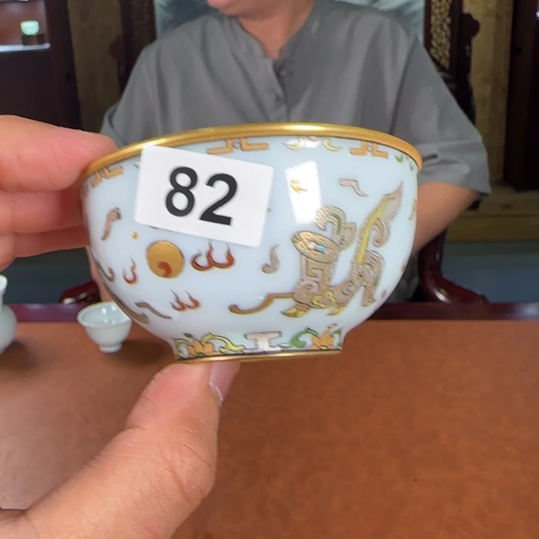成窑精品青白瓷茶器